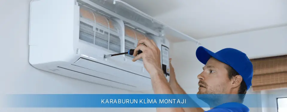 Karaburun İlçemi Carrier Klima Montajı